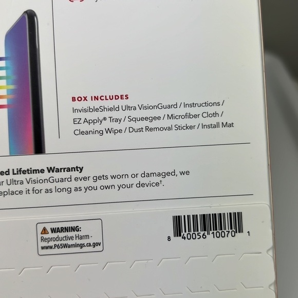 Zagg Invisible Shield Samsung S10+ Ultra Visionguard Blue Light - Picture 4 of 4